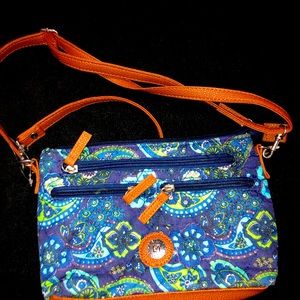 Stonemoutain purse blue & green